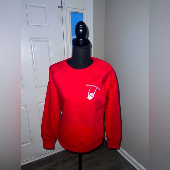 Gildan Jackets & Blazers - Merry but scary sweatshirt